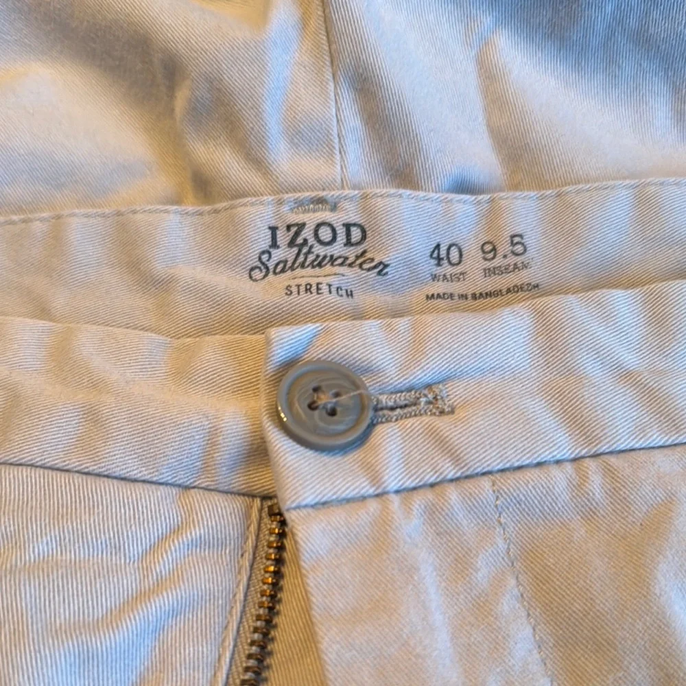 IZOD Saltwater Stretch Khaki Pants - Picture 1 of 3